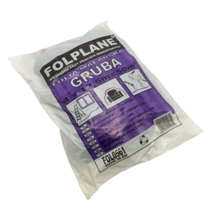 Folie de protecție, 12.5m x 4m, 0.02mm LT07666