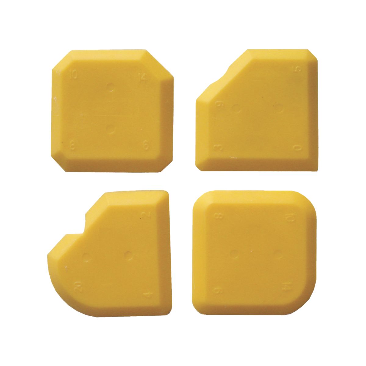 Șpacluri pentru silicon, 4 buc 1 Șpacluri pentru silicon, 4 buc, LT09135