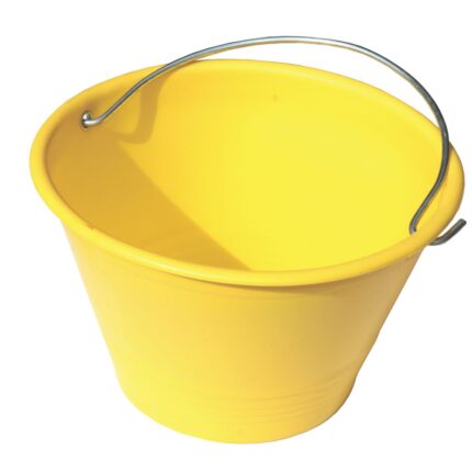 Găleată cauciuc - galbenă, 12 l, LT06240