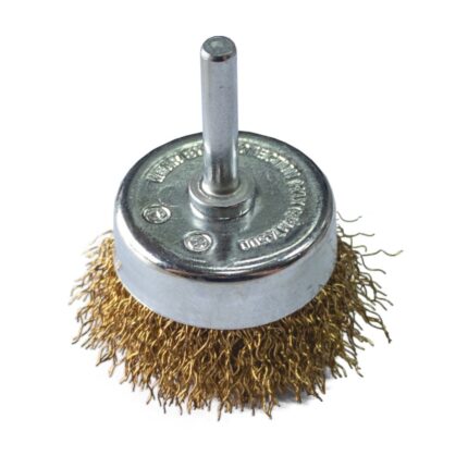 Perie circulară cu tijă - sârmă, 75 mm, LT06988