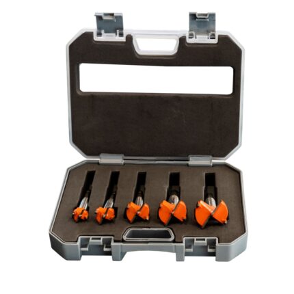 Set 5 freze cu vidia, pentru lemn şi pal, 15-35 mm, LT22551