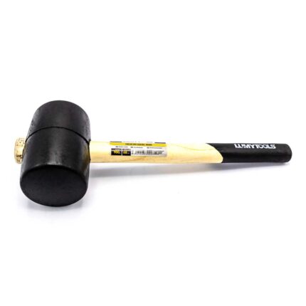 Ciocan din cauciuc, negru, diam. 68 mm, 900 gr. - LT33909
