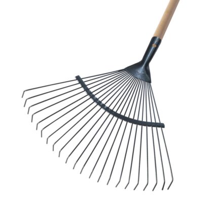 Greblă pentru frunze, 22 dinți rotunzi, fără coadă - LT35674