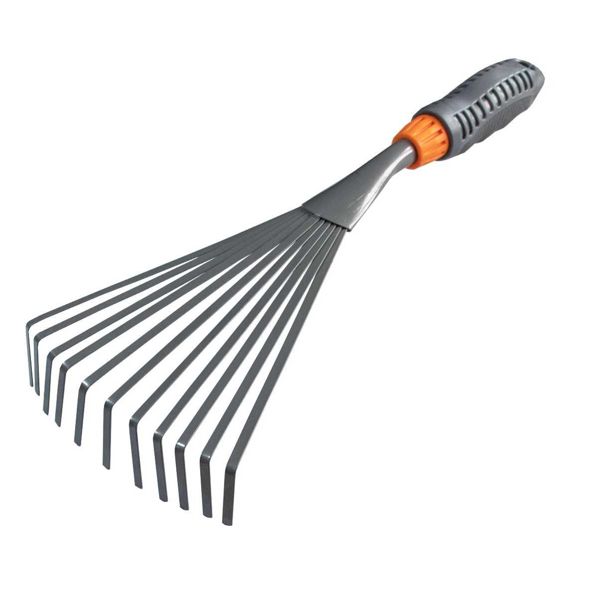 Mini greblă cu dinți flexibili, 350x130 mm 1 Mini greblă, 388X120 mm