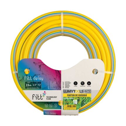 Furtun apă, Profi armat, 1/2", rola 15 m - LT36410