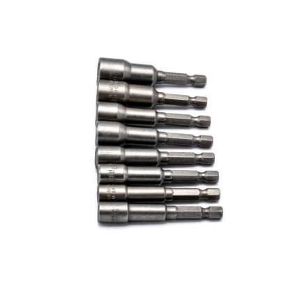Set 8 chei tubulare cu coadă și magnet, 65 mm, 5-13mm - LT65102