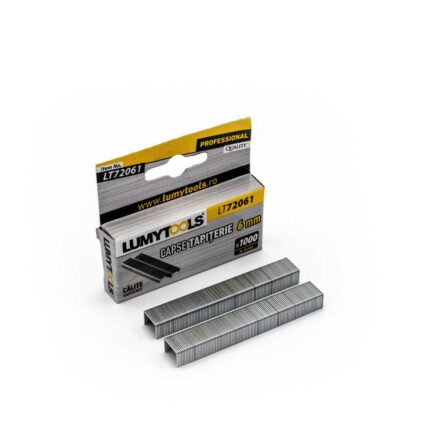 Capse tapiţerie pentru capsator, 1000 buc, 6 mm - LT72061, pentru LT71051