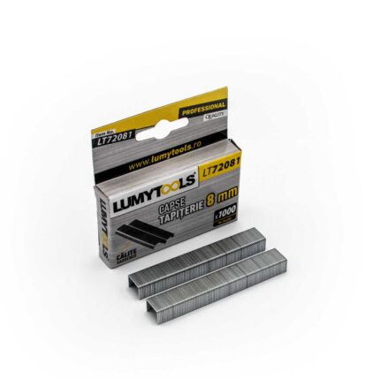 Capse tapiţerie pentru capsator, 1000 buc, 8 mm - LT72081, pentru LT71051