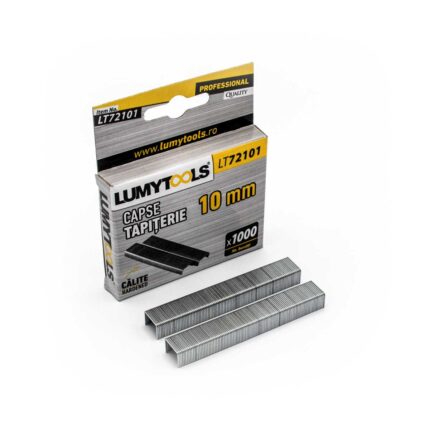 Capse tapiţerie pentru capsator 1000 buc, 10 mm - LT72101, pentru LT71051
