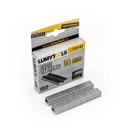 Capse tapiţerie pentru capsator, LT71051, 1000 buc, 14 mm, LT72141