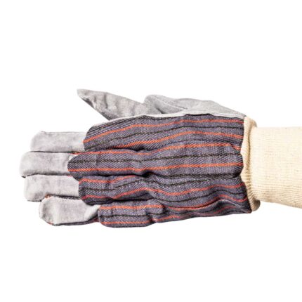 Mănuşă lucru, bumbac - piele de vacă, 10" , LT74020