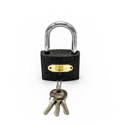 Lacăt finisat gri metal, 50 mm - LT77053