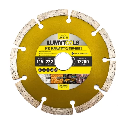 Disc diamantat cu segmente