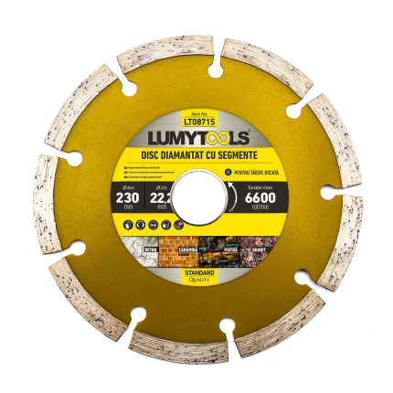 Disc diamantat cu segmente