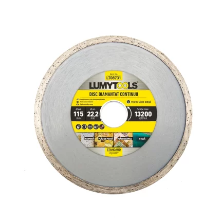 Disc diamantat continuu