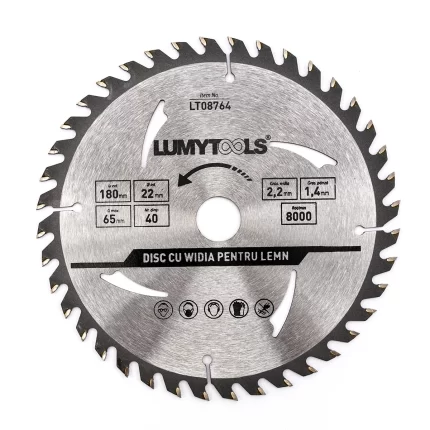 Disc cu vidia pentru lemn