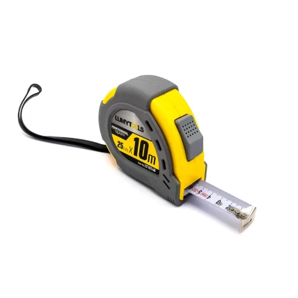 Ruletă cu bandă ramforsată şi autoblocare