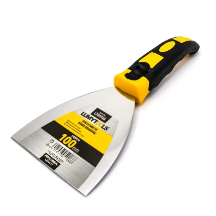 Șpaclu inox cu mâner ergonomic 100 mm