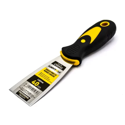 Șpaclu inox cu mâner cauciuc 40 mm