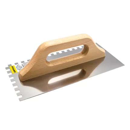 Gletieră inox crestată