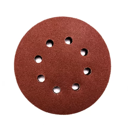 SET 10 DISCURI DIN PANZA ABRAZIVA CU GAURI, 230mm, P120