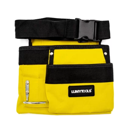 Centură scule, textil, cu suport bormașină